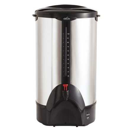 Coffee Pro Silver Single 100 Cup Coffee Urn CP100