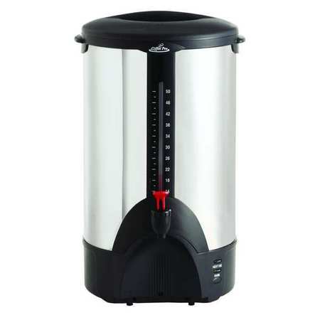 Coffee Pro Stainless Steel Single Serve 50 Cup Coffee Urn CP50