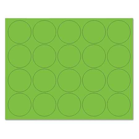 Mastervision Magnets, Circles, Green, PK20 FM1602