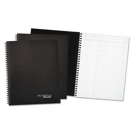 Cambridge Limited 9 -1/2 x 7-1/4" Planner Business Notebook, Pk3 45016