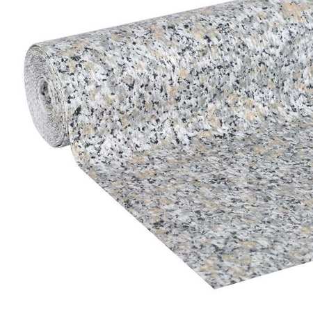 EASY LINER Shelf Liner Grey Granite 12" x 10ft. SMOOTH TOP EASY LINER