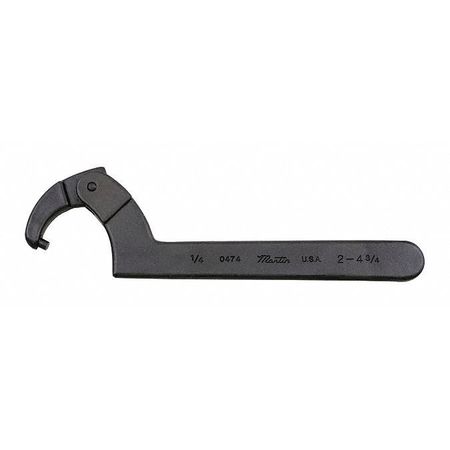 Martin Tool Adj Pin Spanner Wrench 3/4 to 2 In. 0471A