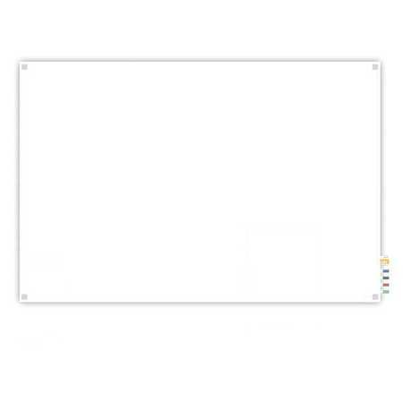 GHENT 48"x60" Glass Harmony Dry Erase Board, White HMYSN45WH