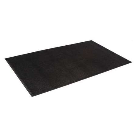 Crown Matting Technologies Economy Carpet Mat, Black, 3 ft. W x GS 0310BK