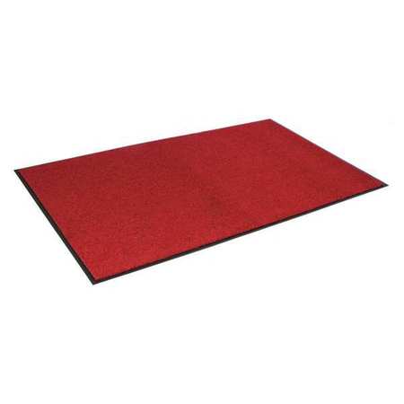 CROWN MATTING TECHNOLOGIES Economy Carpet Mat, Red, 3 ft. W x GS 0034CR