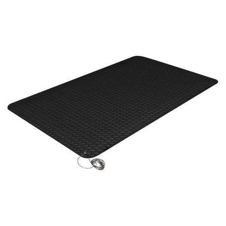 CROWN MATTING TECHNOLOGIES Antistatic Antifatigue Mat, 75 ft. L x 3 ft. W CDR0036EB-75