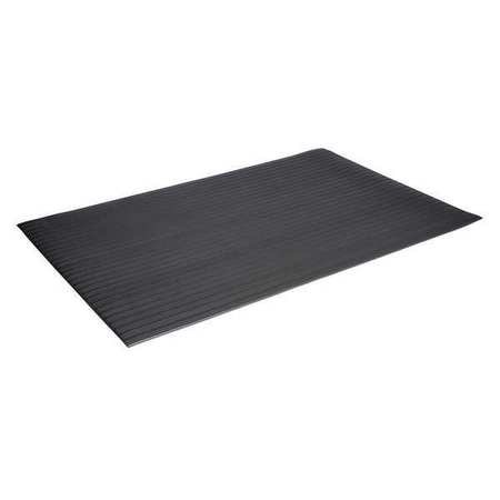 CROWN MATTING TECHNOLOGIES Antifatigue Ribbed Mat, Gray, 60 ft. L x TS6W048GY-60