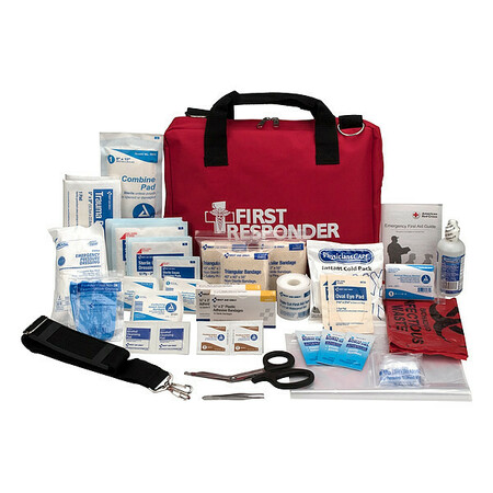 First Aid Only Bulk First Aid Kit, Nylon, 10 Person 510-FR
