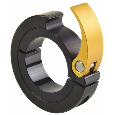 RULAND Quick Clamp Collar, 5/16", Aluminum, OD 1.496", W 0.394" QCL-5-A