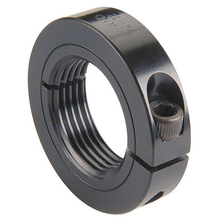 RULAND Shaft Collar, LH Thread, 1.5"x6, Steel, Bore Dia.: 1-1/2"-6 TCL-24-6-F-LH