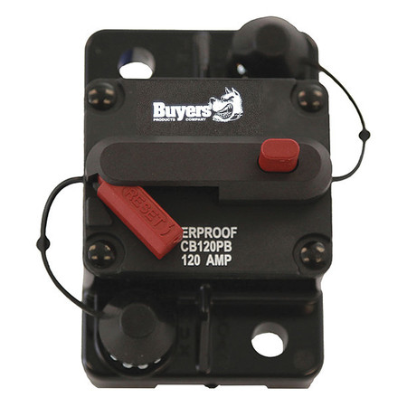 BUYERS PRODUCTS 100 Amp Push-to-Trip Circuit Breaker CB102PB