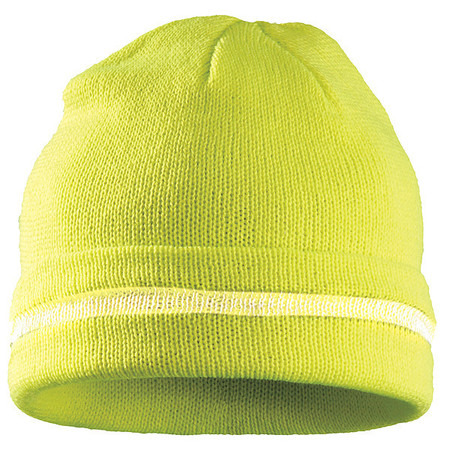 POLAR PLUS Hi Vis Knit Hat, Reflective Stripe, Orange PP-LUC-KCR-O