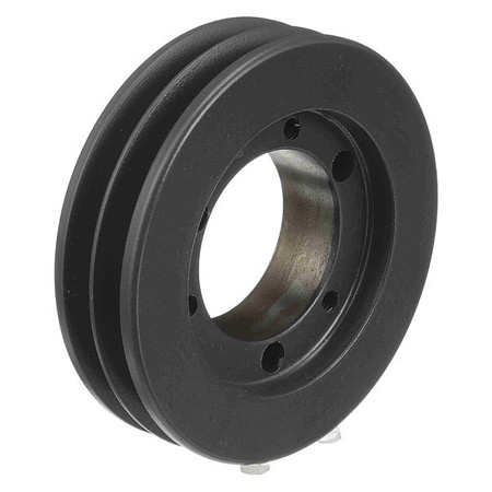 Powerdrive 1/2" to 1-15/16" V-Belt Pulley 5" OD 33V335SH