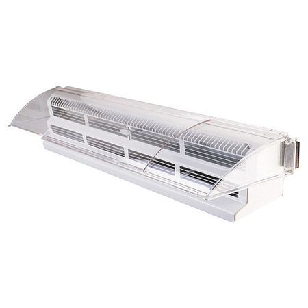 Deflecto Baseboard Register, 4.5 X 53