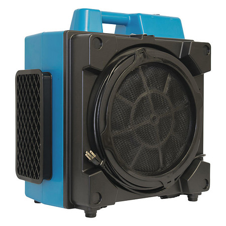 XPOWER 1/2 HP, 600 CFM, 2.8 Amps, 5 Speed Air Scrubber with HEPA & Activated Carbon Filters X-3580