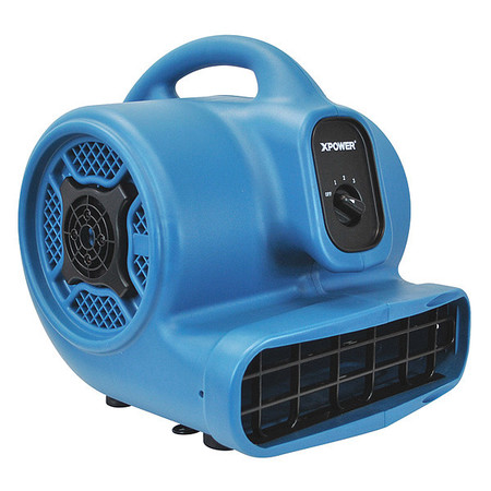 Xpower 1/4 HP, 1600 CFM, 3 Amps, 4 Positions, 3 Speeds Air Mover P-400