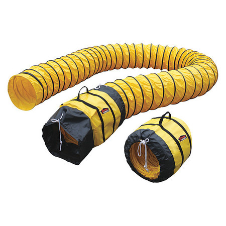 XPOWER 16 Inch. Ø I.D. / 15 Ft. Long Polyester Duct Hose for X-41ATR & X-42ATR 16DH15
