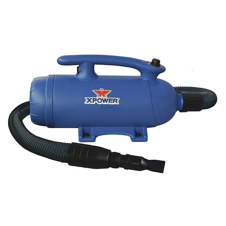 XPOWER 6 HP, 180 CFM, 19 Amps, Variable Speed, Double Motor Professional Force Air Pet Dryer B-27