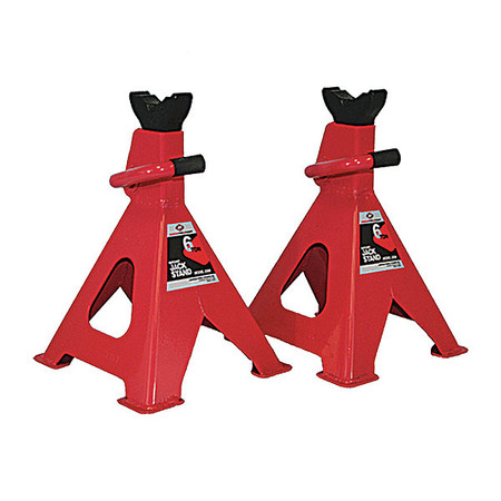 American Forge & Foundry Jack Stands Ratchet, 6 tons, 2pcs 3306