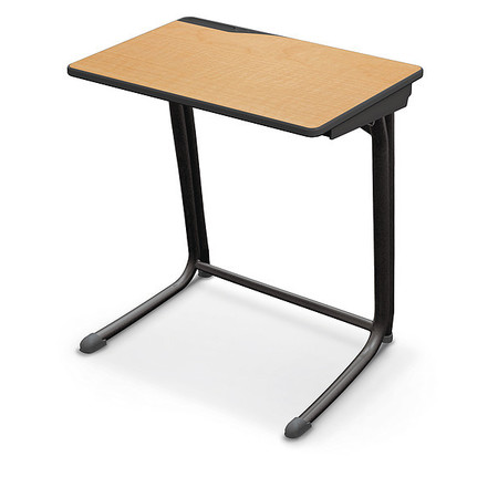 Essential Student Desk, 17-3/4" D, 25.63" W, 28-1/2" H, Maplewood, Laminate 89701