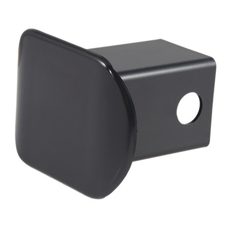 CURT Black Plastic Hitch Tube Cover, 2", 22181 22181