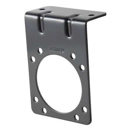 Curt Connector Mounting Bracket, 58510, Blk 58510