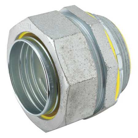 RACO Insulated Connector, 2 In., Malleable Iron 3518