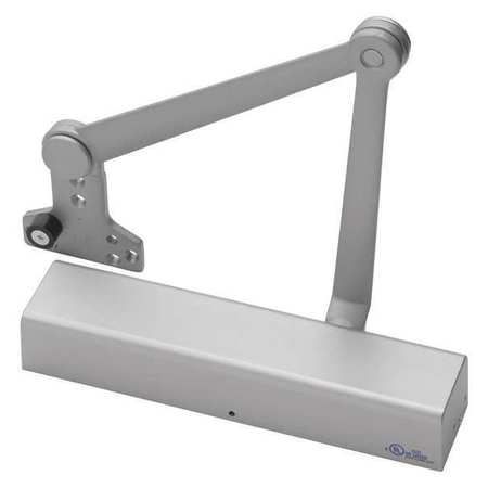 YALE Manual Hydraulic Yale 2700 Door Closer Heavy Duty Interior and Exterior, Silver 2721 x 689