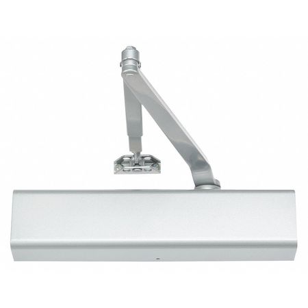 YALE Manual Hydraulic Yale 3000 Door Closer Heavy Duty Interior and Exterior, Silver 3501 x 689
