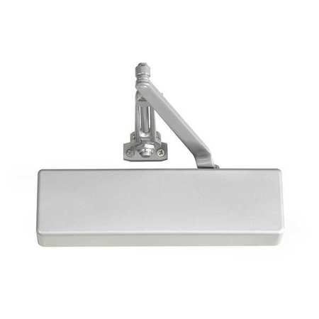 YALE Manual Hydraulic Yale 4400 Door Closer Heavy Duty Interior and Exterior, Silver 4410 x 689