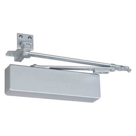 YALE Manual Hydraulic Yale 4400 Door Closer Heavy Duty Interior and Exterior, Silver UNI4410 x 689