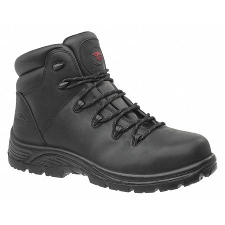 AVENGER SAFETY FOOTWEAR Work Boots, 11-1/2, M, Black, Composite, PR A7223-M