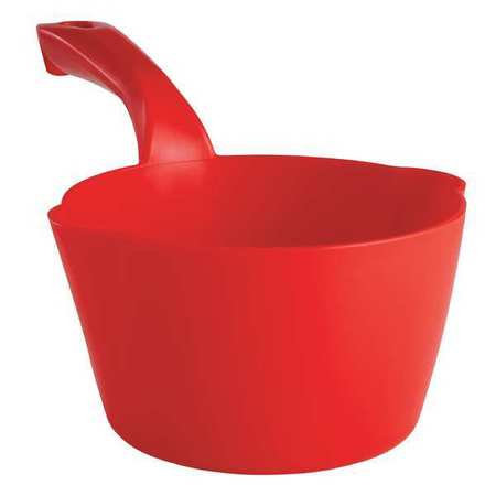 Vikan Small Hand Scoop, Red, 11-39/64" L 56814