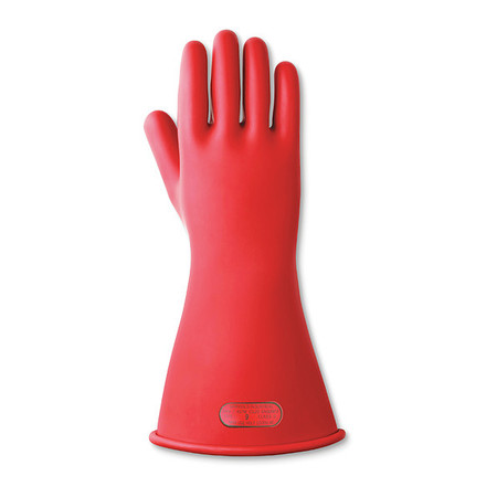 ANSELL Electrical Gloves, Red, Size 10, 14" L, PR CLASS 0 R 14