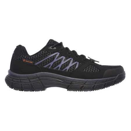 Skechers Athletic Shoes, 7, EE, Black, Plain, PR 77084W -BLK 7