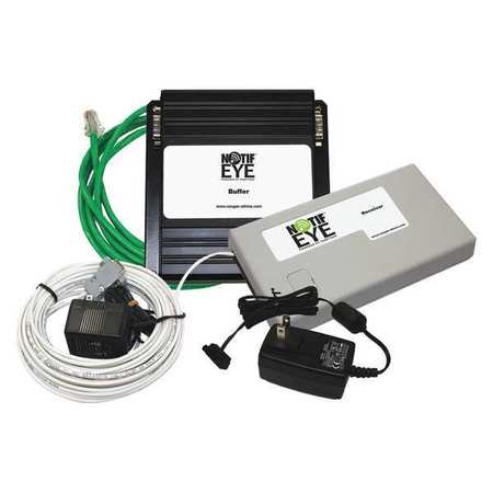 NOTIFEYE Gateway Receiver Kit, 6-1/2" D, 900 MHz RF 15515