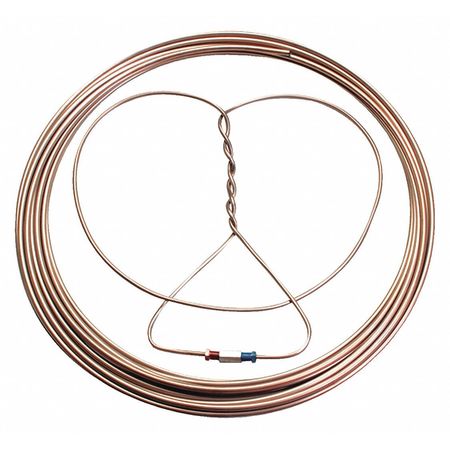 Sur&R Brake Line Tubing, 25 ft. L, Copper Nickel BR-EZ100