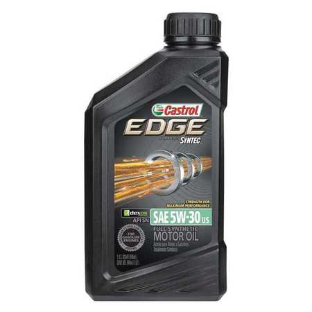 Castrol Engine Oil, 5W-30 SAE, Petroleum, 1 Qt. 06248