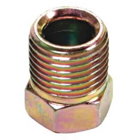 SUR&R Nut, Inverted Flare, 7/16"-24 Thread, PK4 BR1150