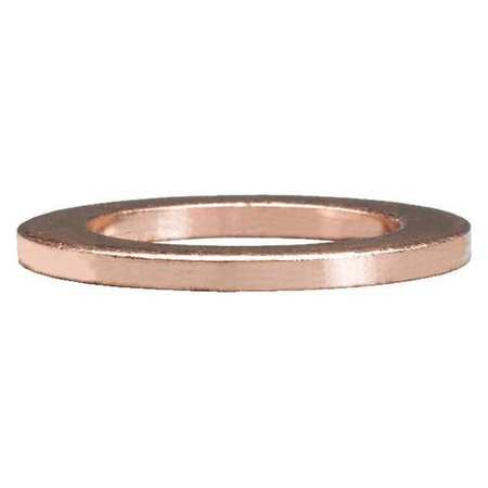 Sur&R Brake Line Washer, Copper, 9/16" Tube, PK10 BRC157