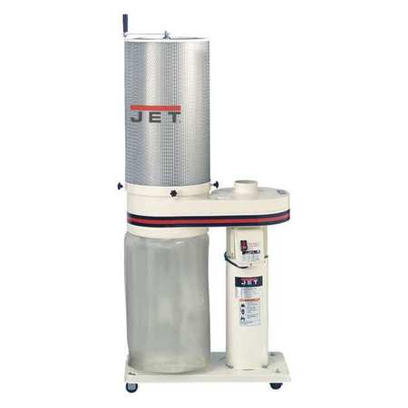 Jet Dust Collector, 650 CFM Max Flow, 1 hp, 1 Phase DC-650CK