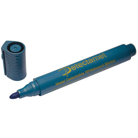 DETECTAMET Detectable Dry Erase Marker Set, Round Barrel, PK10 145-A06-P01-A07