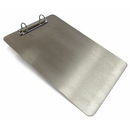 Detectamet 8-1/2" x 11" Clipboard, Silver 300-O06-P45-A138