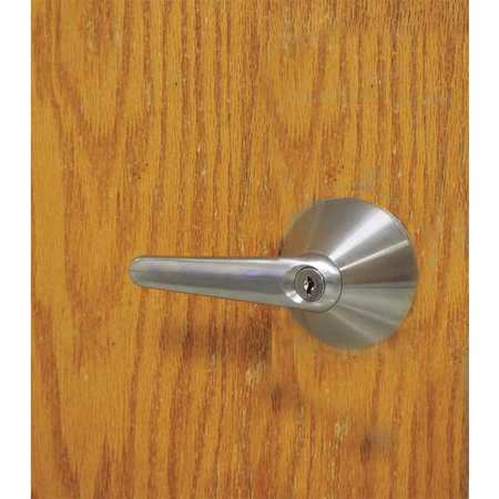 SECURITECH Door Lever Lockset, Cylindrical, Mech LSL-C2-PA1-630-RHR