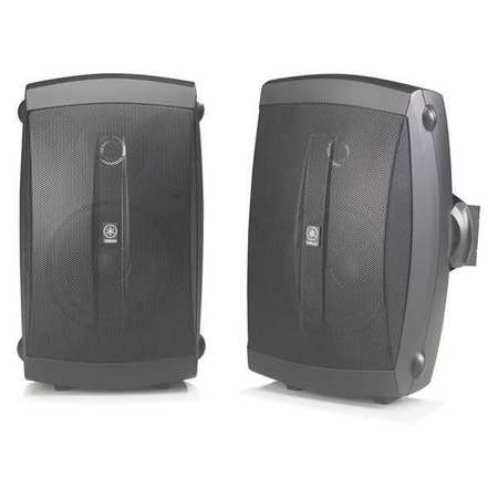 Yamaha Outdoor Speakers, Indoor/Outdoor, Black NS-AW150
