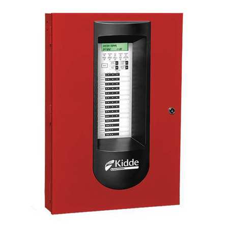 Kidde Alarm Control Panel, Red, 16-1/4" W, Steel FX-10R