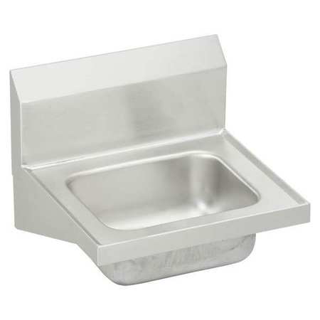 ELKAY Wall Mount, 0 Hole, Manual, Stainless Steel, Hand Sink CHS17160