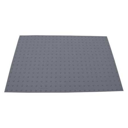 SAFETYSTEPTD ADA Warning Pad, Gray, No Anchors Required SSTDPB3X523506