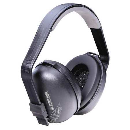 TASCO Multi-Position Ear Muffs, 27 dB, Black Hawk, Black/Silver 100-02700