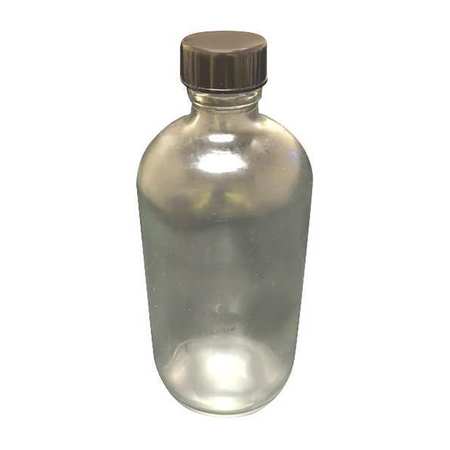 Lab Safety Supply Safety Coated Bottle, 205mm H, 32 oz., PK12 52KA63